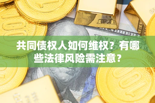 济南共同债权人如何维权？有哪些法律风险需注意？