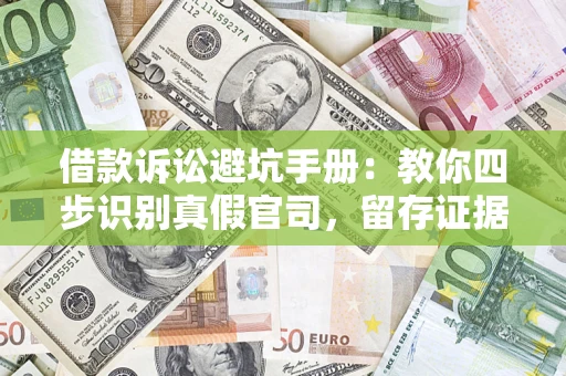 济南借款诉讼避坑手册：教你四步识别真假官司，留存证据不踩雷