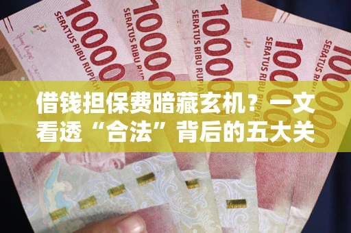 济南借钱担保费暗藏玄机？一文看透“合法”背后的五大关键陷阱