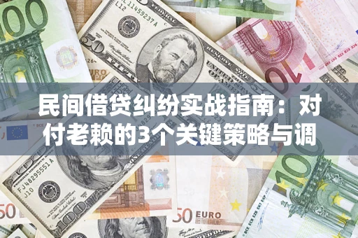 济南民间借贷纠纷实战指南：对付老赖的3个关键策略与调解盲区解析