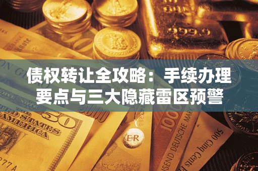 济南债权转让全攻略：手续办理要点与三大隐藏雷区预警