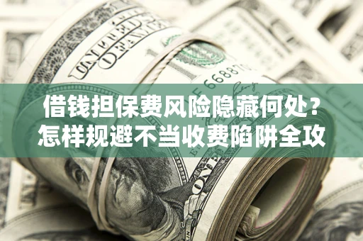 济南借钱担保费风险隐藏何处？怎样规避不当收费陷阱全攻略！