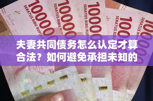 济南夫妻共同债务怎么认定才算合法？如何避免承担未知的债务风险？